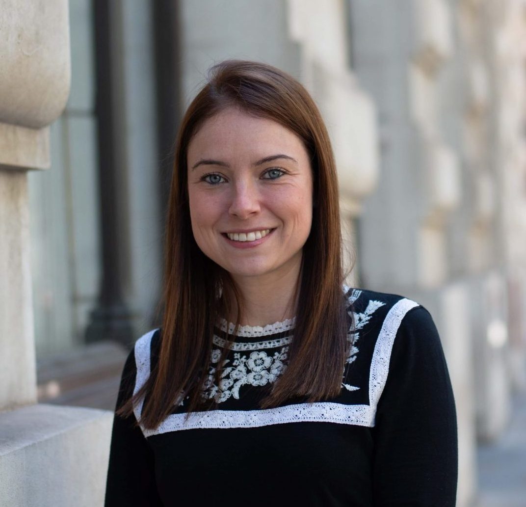 A person smiling at camera