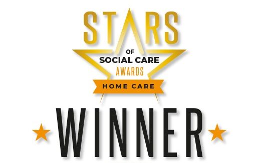 Logo stating Stars of Social Care Winner 2024