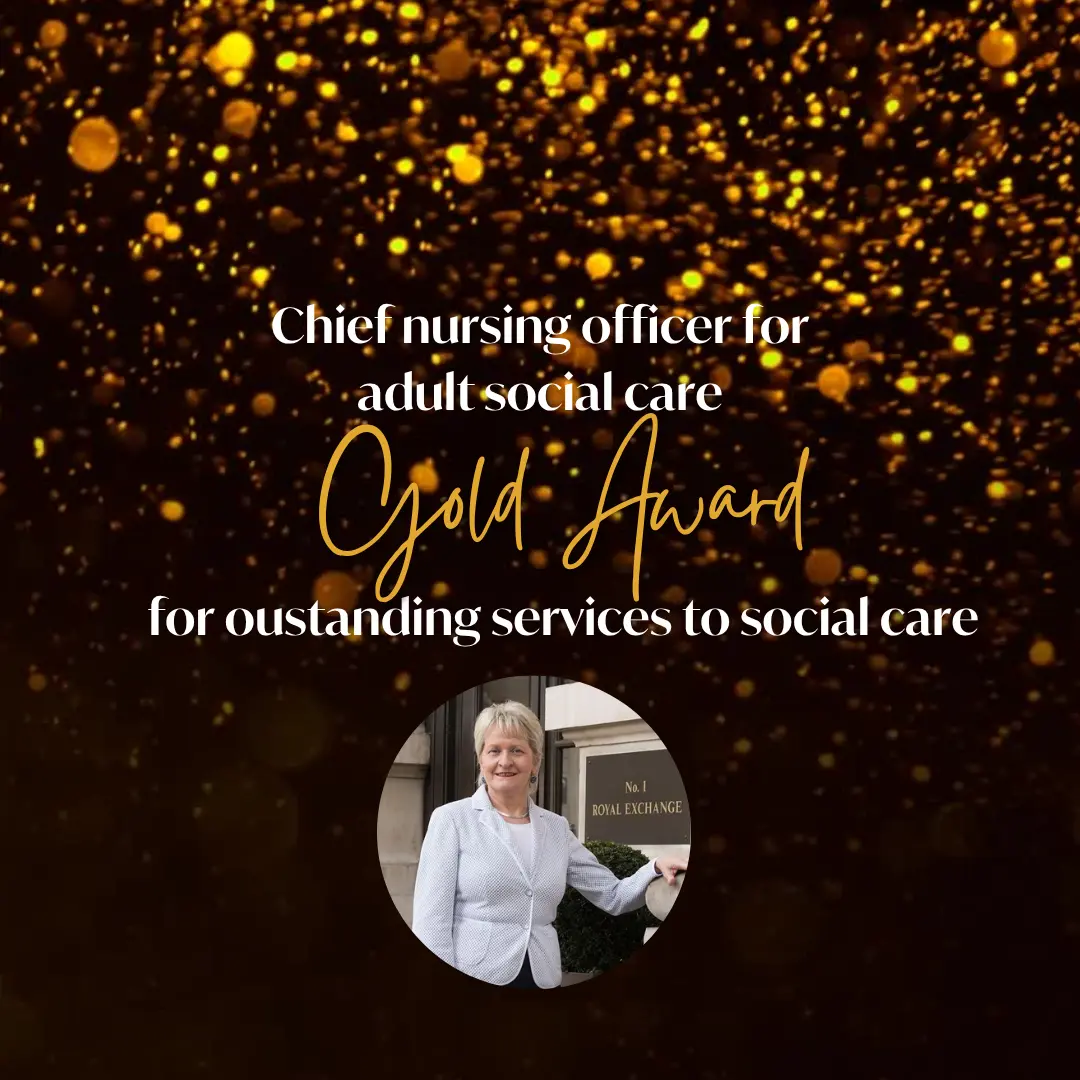 Cavendish Homecare founder awarded ‘Chief Nursing Officer Gold Award’