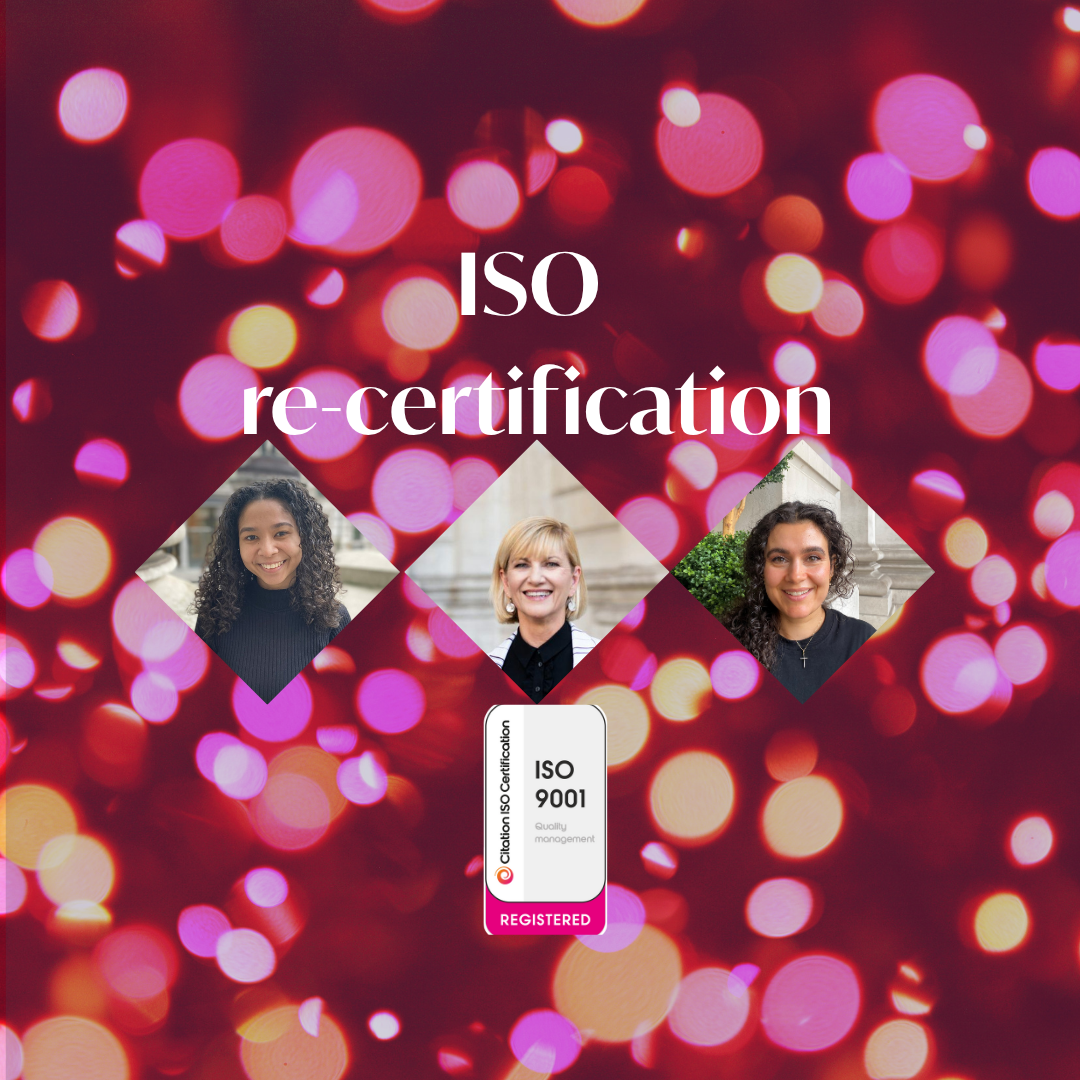 ISO 9001 Re-certification 2025