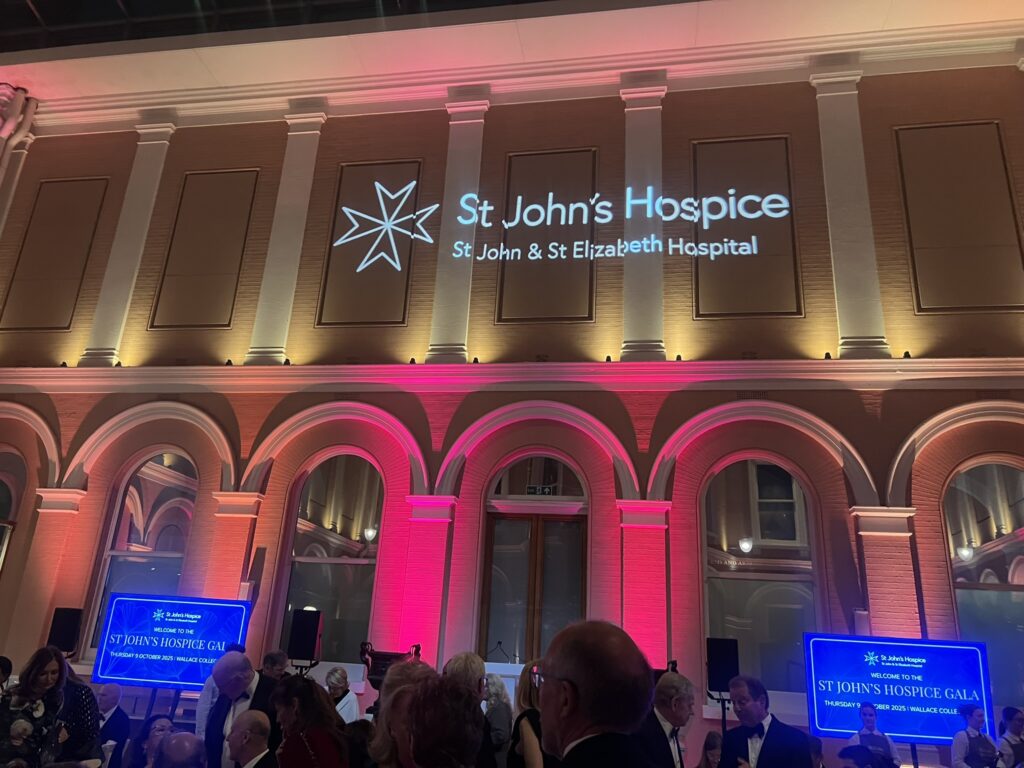 Building with text projectsion